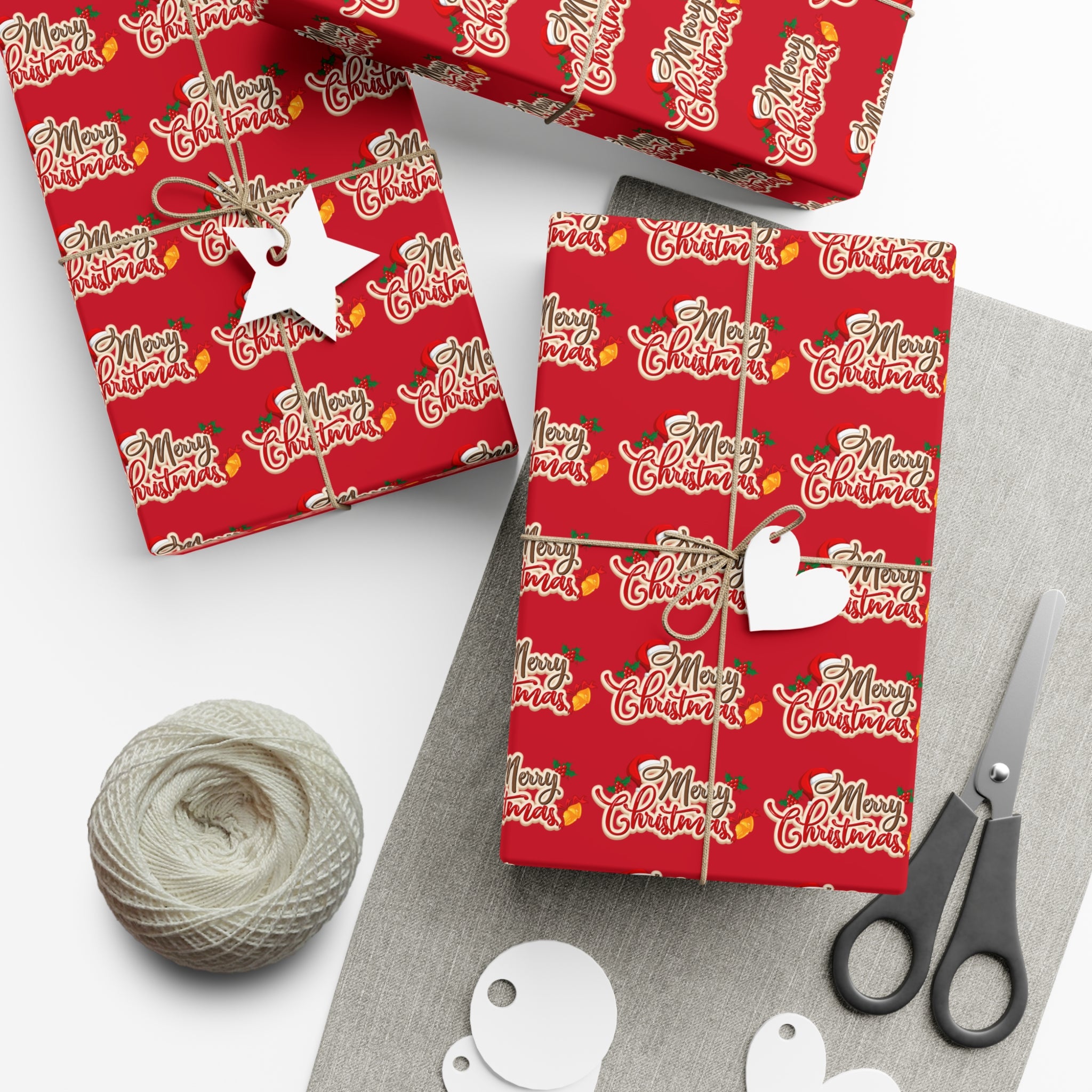 Merry Christmas Gift Wrapping Paper