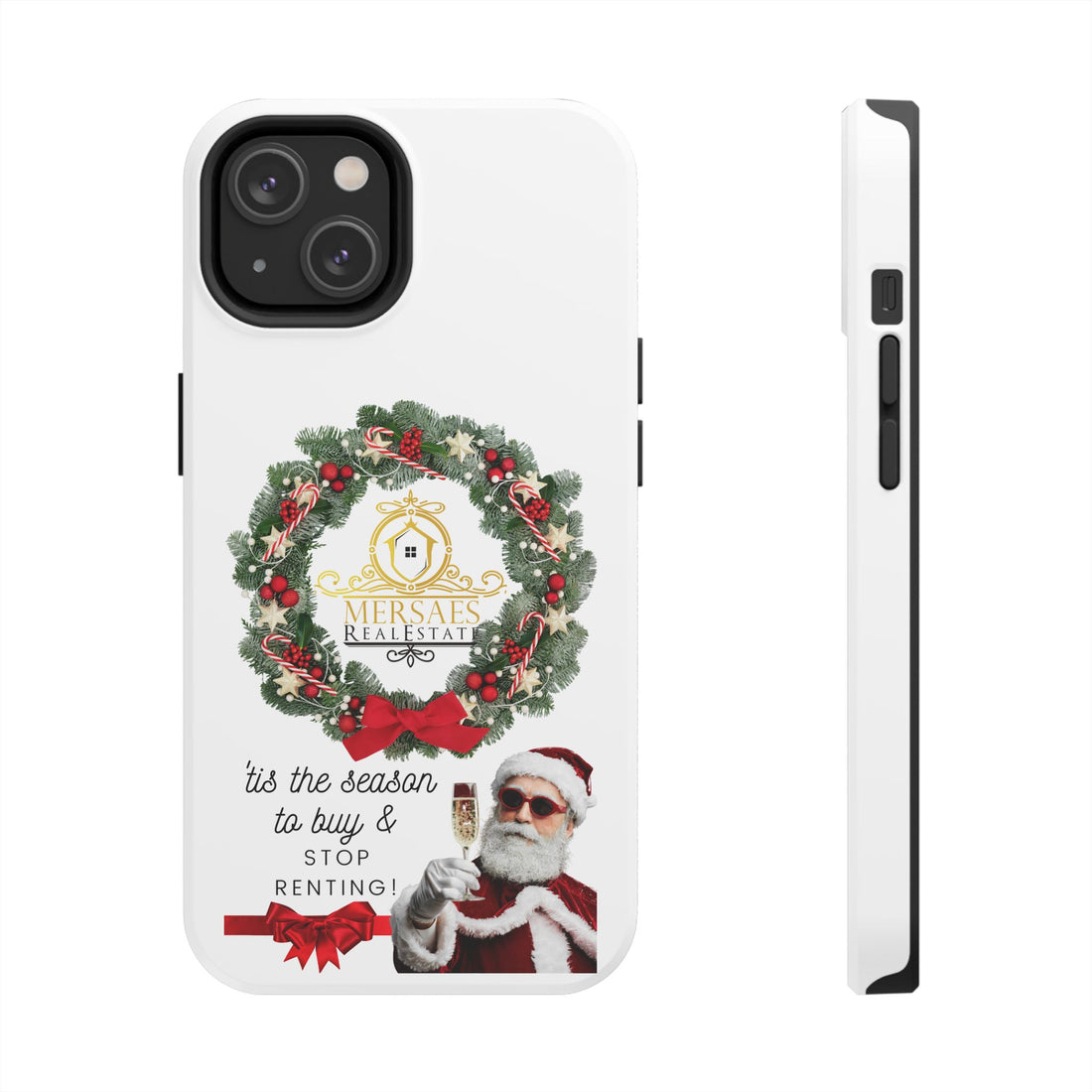 Phone Cases - Dallas/Fort Worth, Texas Realtor Christmas Design