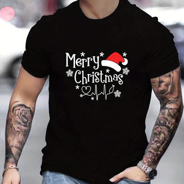 Christmas Outdoor Casual T-shirt, A Christmas Gift For Men